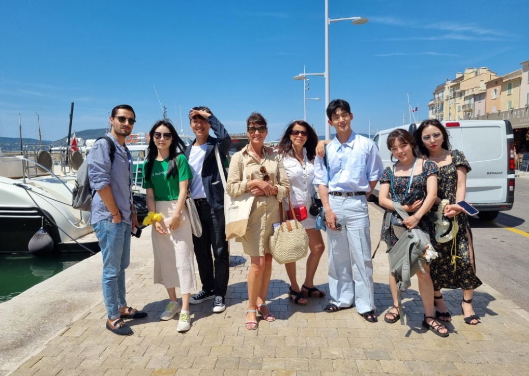Influenceurs Coréens en Provence
